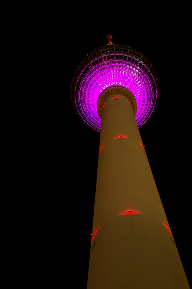 Fernsehturm Berlin- Festival of Lights 2013