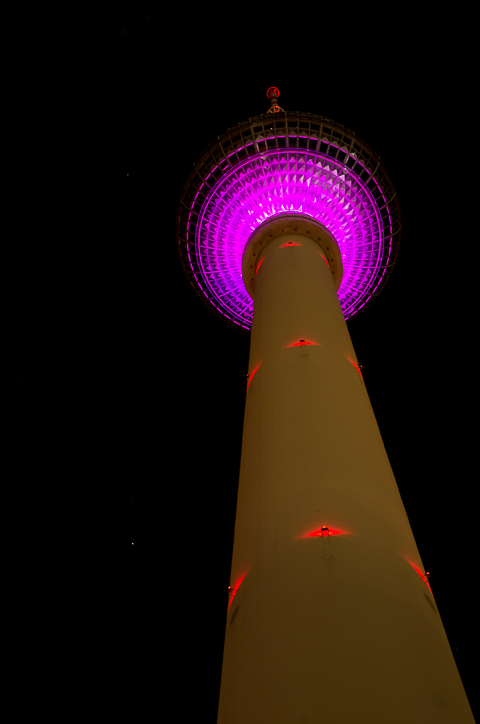 Fernsehturm Berlin- Festival of Lights 2013