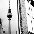 Fernsehturm Berlin im Schaufenster