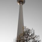 Fernsehturm Berlin Schwarz/Weiss