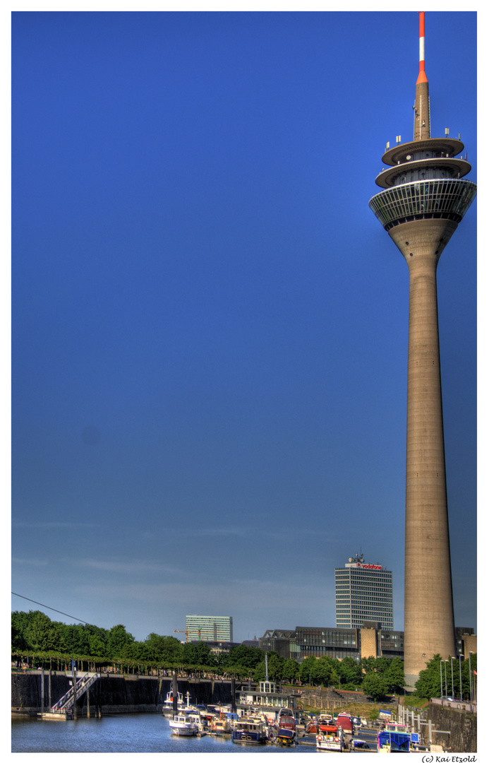 Fernsehturm Düsseldorf (HDR)