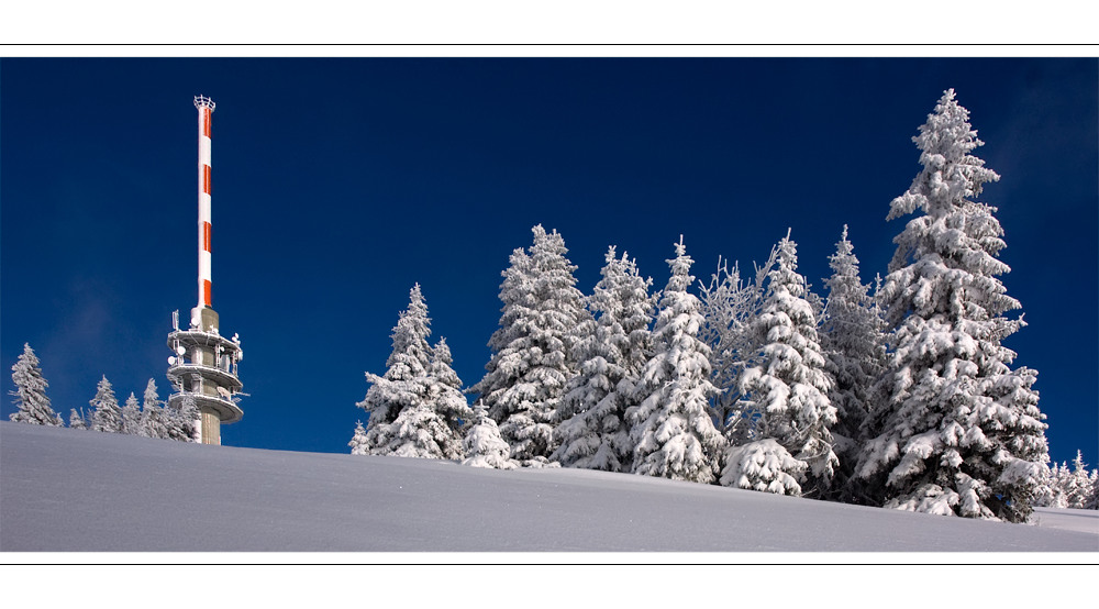 Fernsehturm Feldberg/Schwarzwald 1493 m.ü.M.