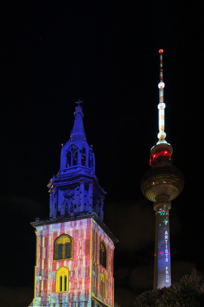Fernsehturm Festival of Lights 2018