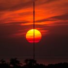 Fernsehturm im Abendrot 2