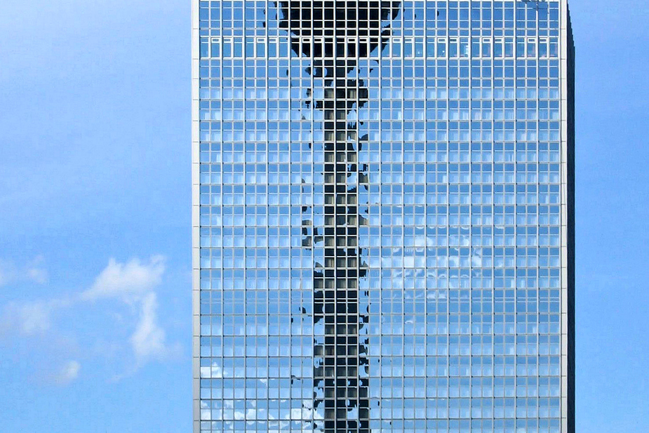 Fernsehturm im Hochhaus