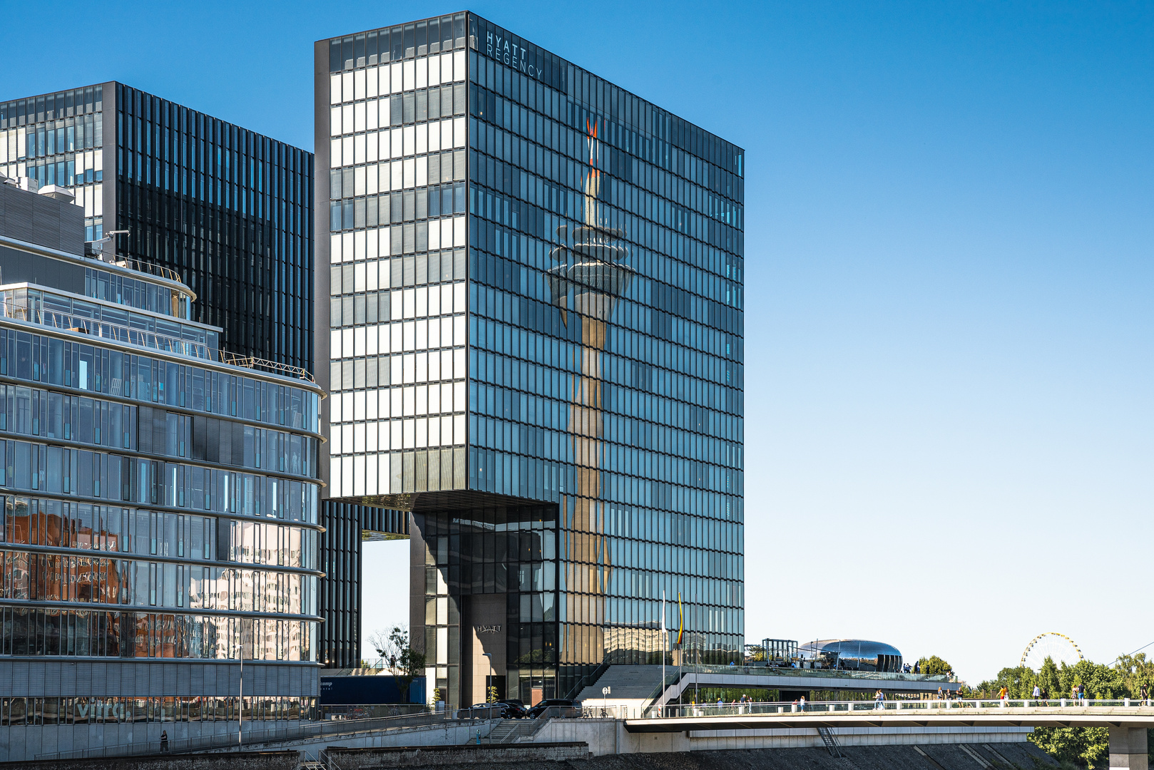 Fernsehturm im Hyatt