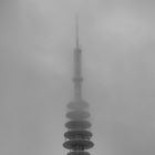 Fernsehturm im Nebel