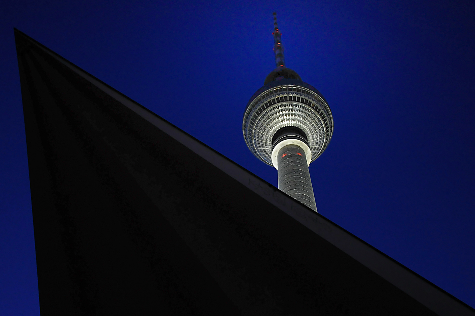 Fernsehturm in Berlin.