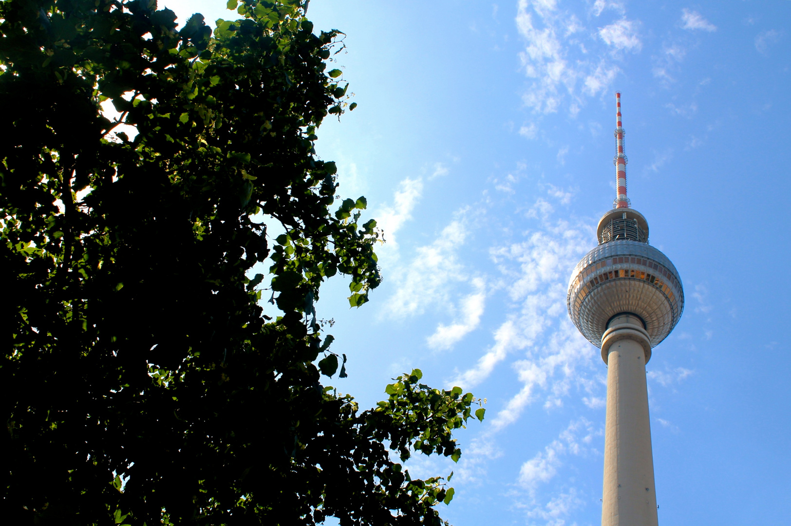 Fernsehturm in Berlin.