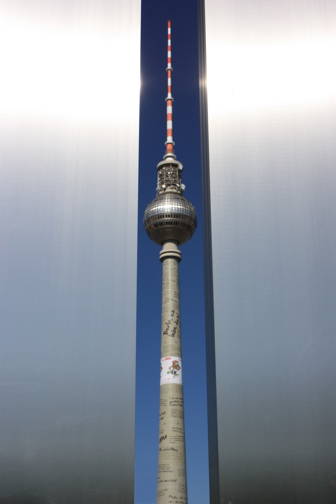 Fernsehturm in der Klemme