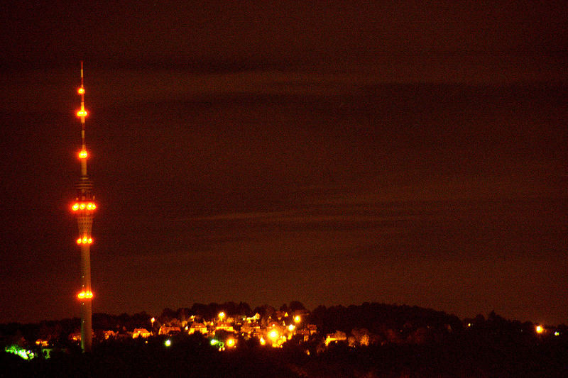 Fernsehturm in der Nacht