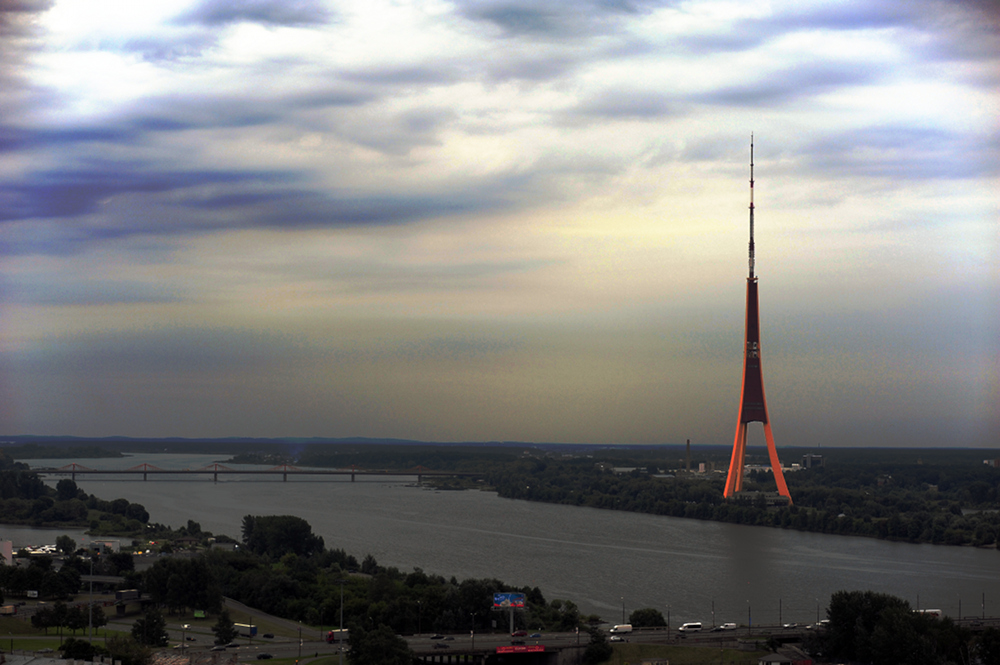 Fernsehturm in Riga 08/2011