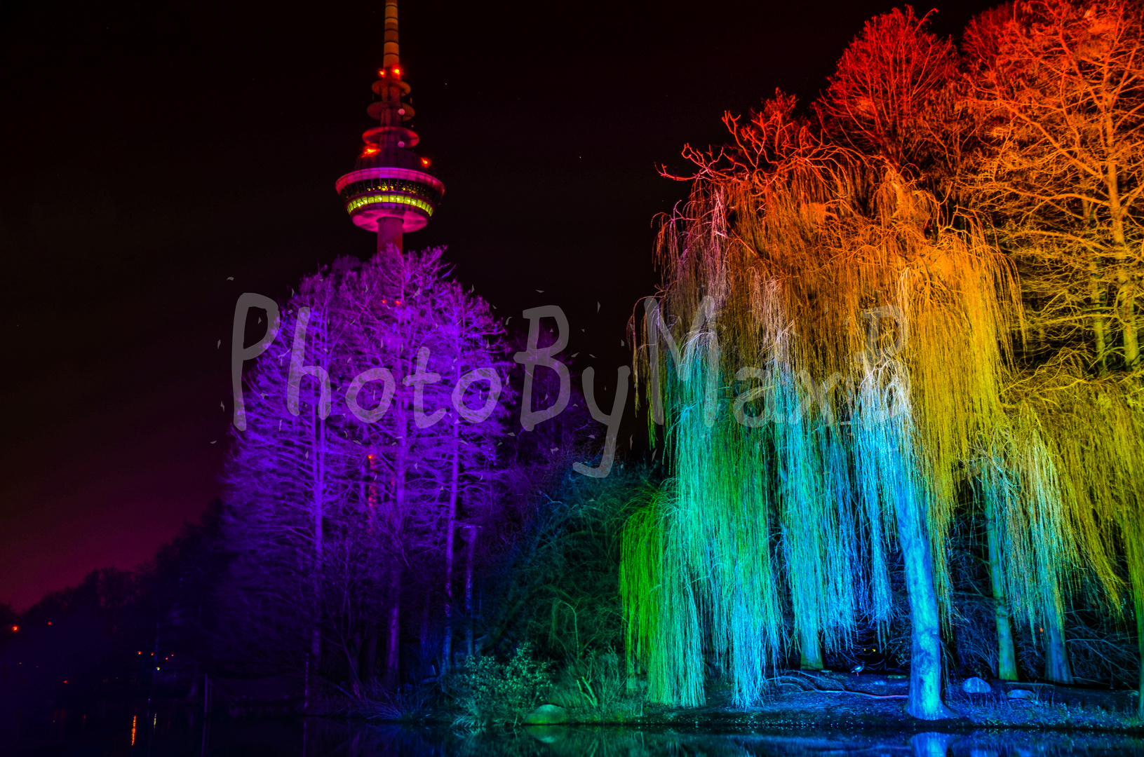 Fernsehturm Mannheim Lichterfest