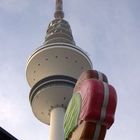 Fernsehturm mit Eis