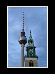 Fernsehturm mit Marienkirche