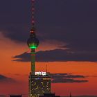 Fernsehturm Rot/Grün