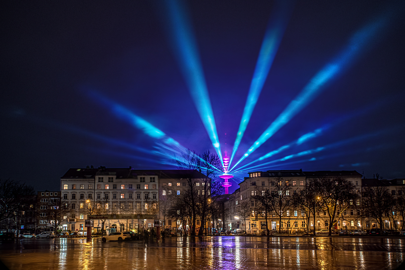 fernsehturm Silvester 2021 reloaded