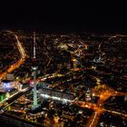 Fernsehturm und  Rathaus Berlin 