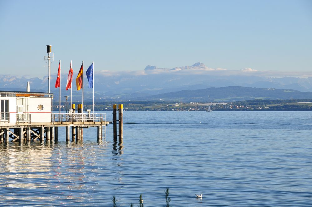 Fernsicht am See