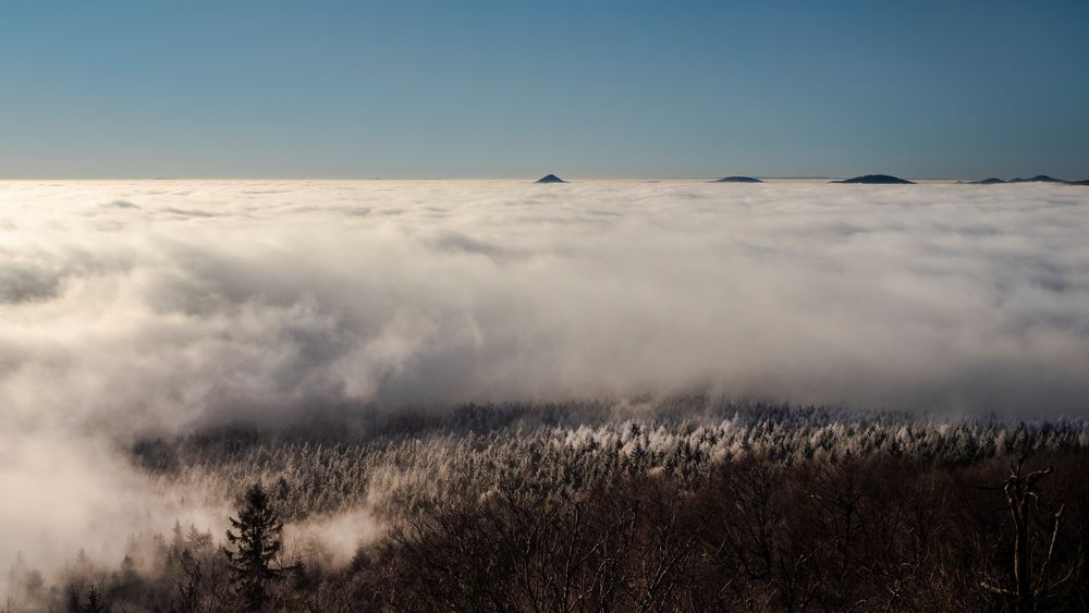 Fernsicht auf dem Hochwald