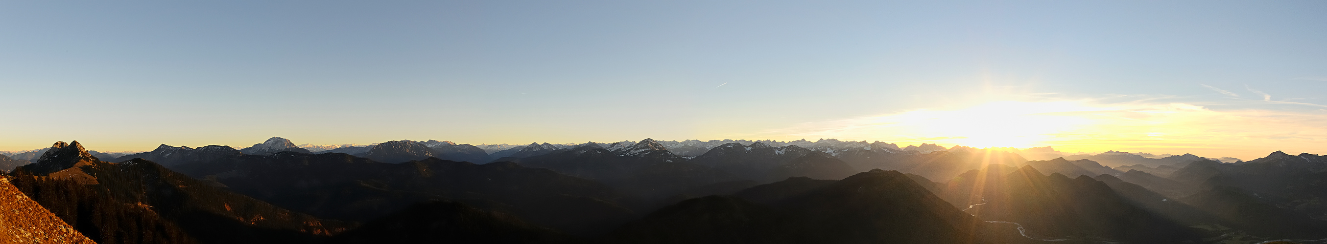 Fernsicht auf dem Schönberg