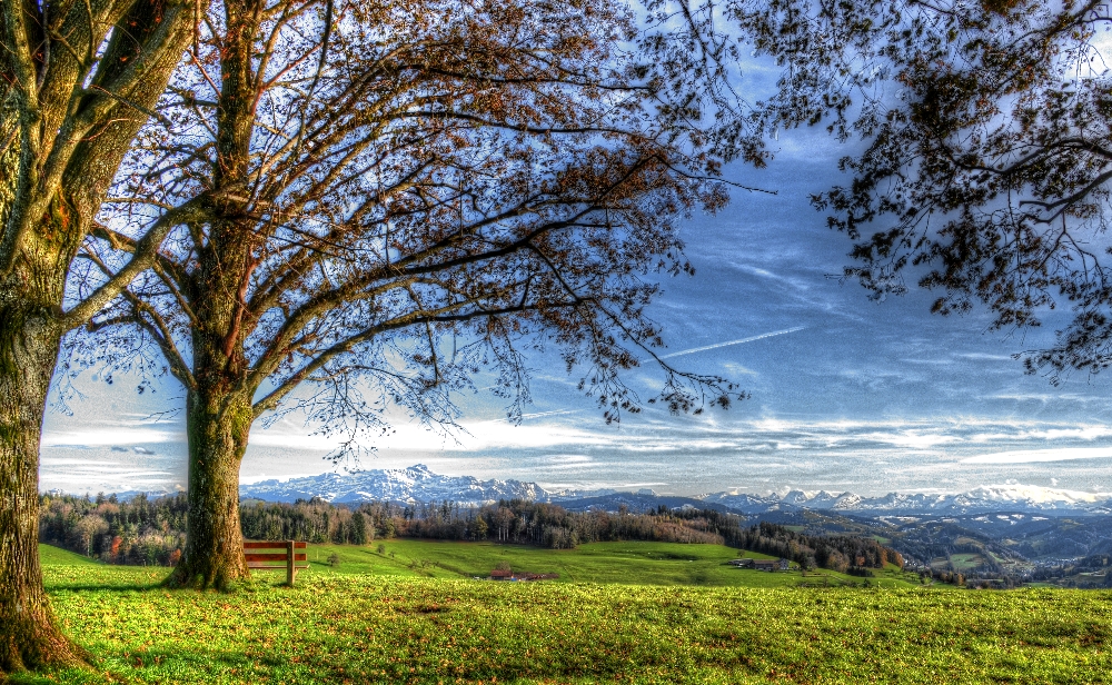 Fernsicht in HDR