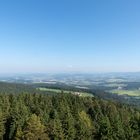 Fernsicht unter blauem Himmel