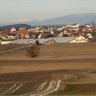 Fernsicht vom Haßgau in die bayrische Hochrhön