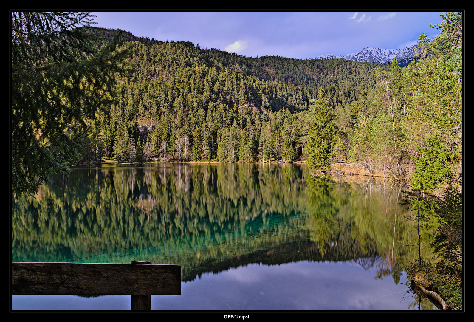 Fernsteinsee im Herbst