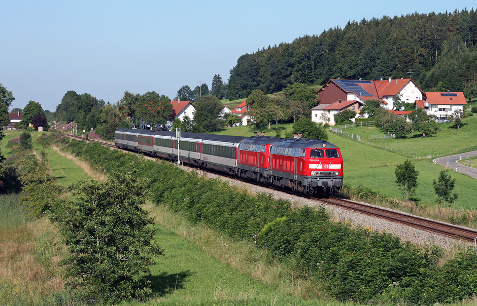 Fernverkehr im württembergischen Allgäu