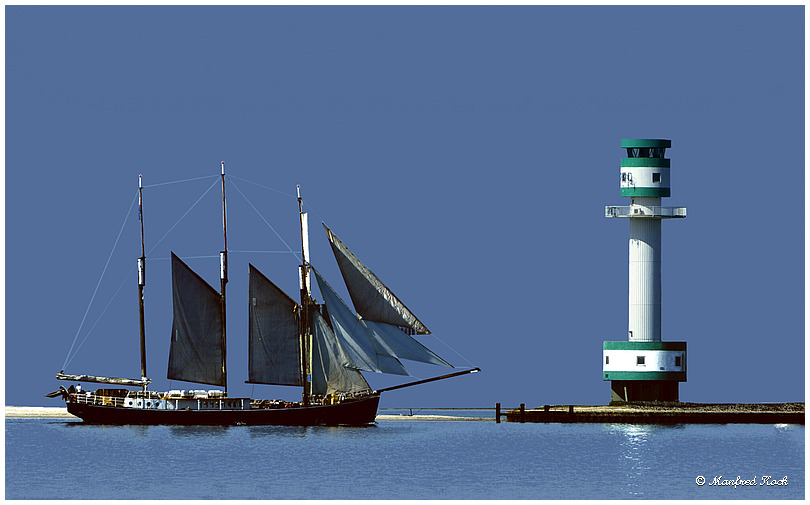 Fernweh am Leuchtturm Friedrichsort