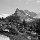 Ferpècle-Gletscher in den Walliser Alpen