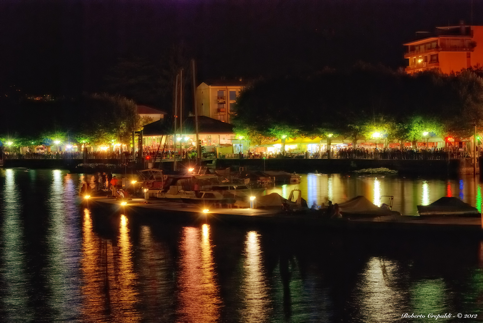 Ferragosto a Porto Valtravaglia, Lago Maggiore