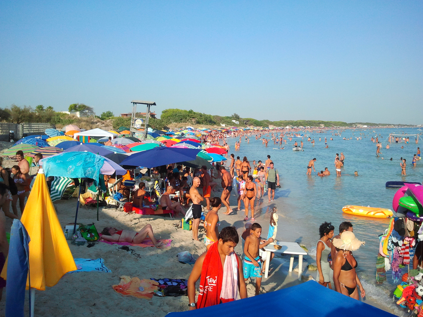 ferragosto sulle spiaggie del salento.......