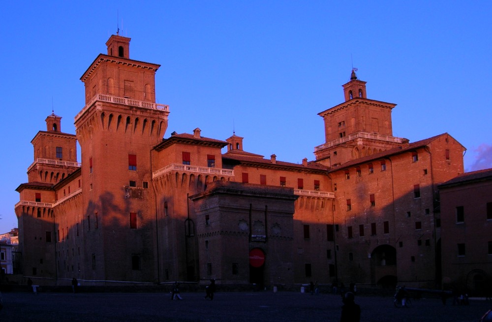 Ferrara in der Abendsonne