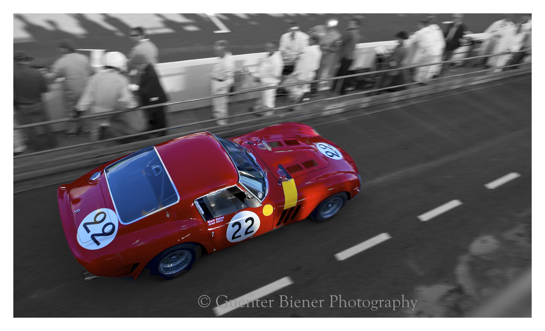 Ferrari 250 GTO, Mark Hales, Jean Alesi........