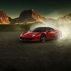 Ferrari 458 Burnout