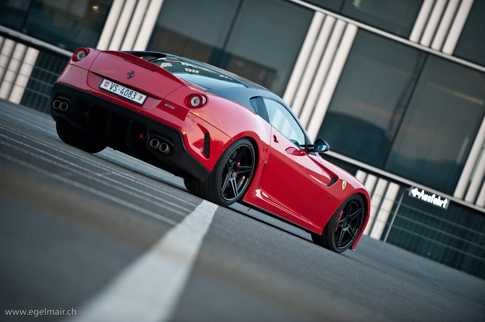 Ferrari 599 GTO on ADV1 wheels