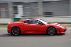 Ferrari at topspeed