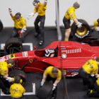 Ferrari beim Boxenstopp - 2. Versuch