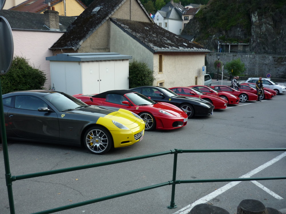 Ferrari Club Luxemburg: 25 Jor Gebuertsdaag zu Veinen...