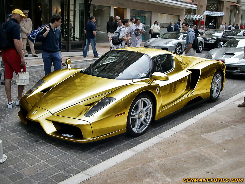 Ferrari Enzo in Gold