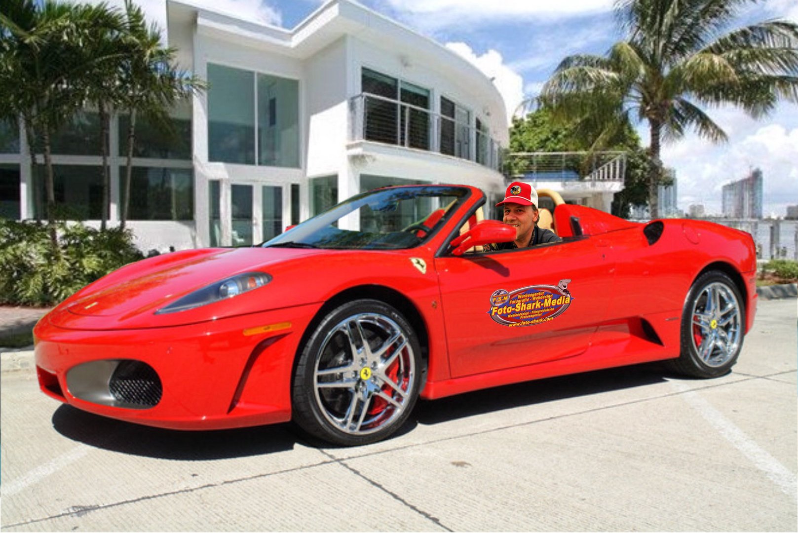 Ferrari F-430 im Miami-Beach