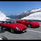 Ferrari F430 & Jaguar E-Type