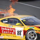 Ferrari F430 on fire..