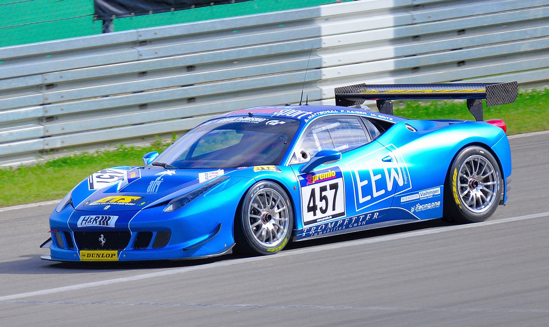 Ferrari F458 auf dem Ring