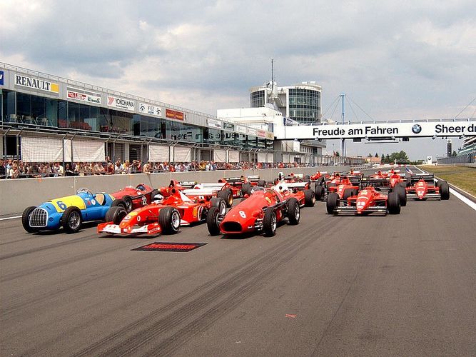 Ferrari Formel 1 - Freude am Fahren !