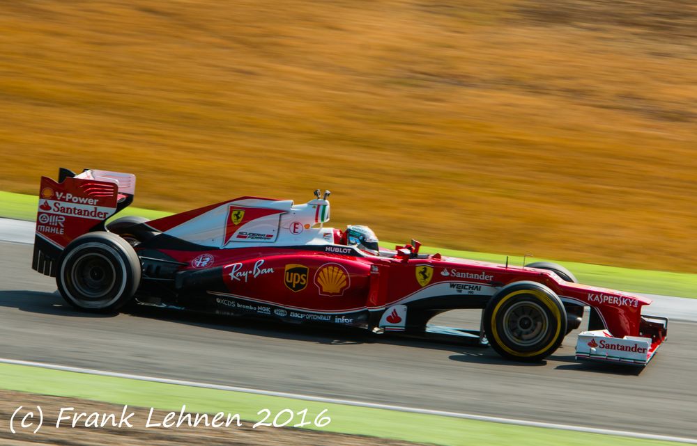 Ferrari racing days, Hockenheim 2016 - Vettel im 2012 Ferrari