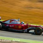 Ferrari racing days, Hockenheim 2016 - Vettel im 2012 Ferrari