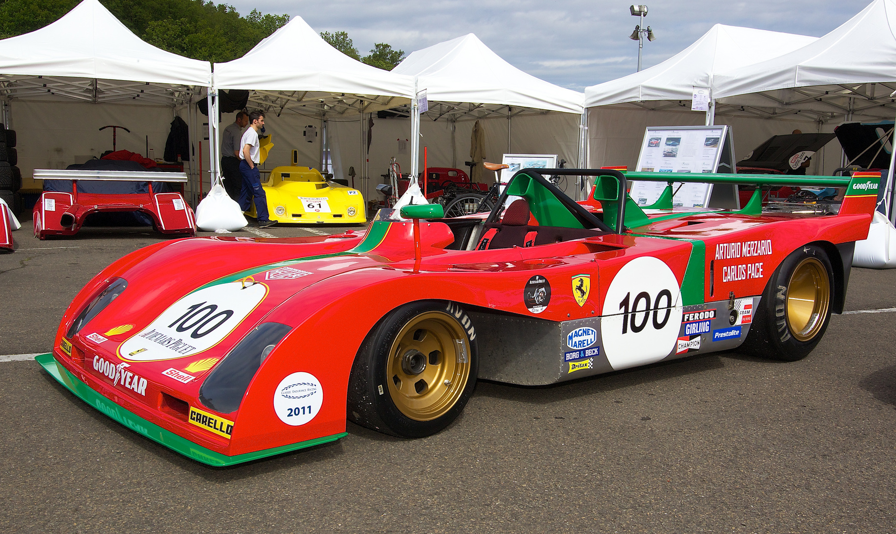 Ferrari Sportprototyp, Spa Classic 2011